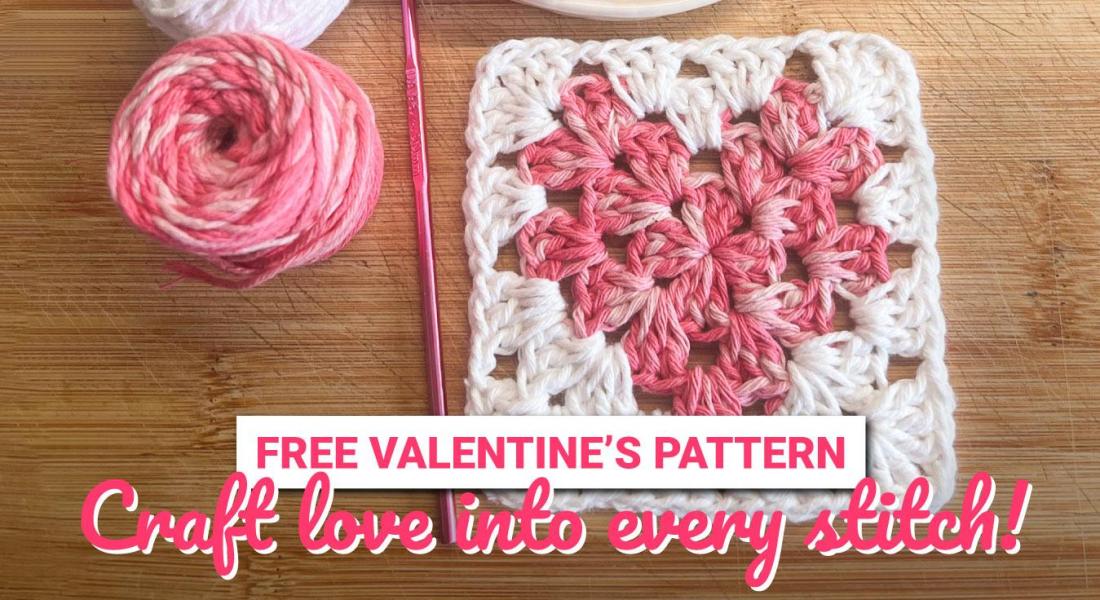 Love in Every Stitch: Free Valentine’s Heart Crochet Pattern