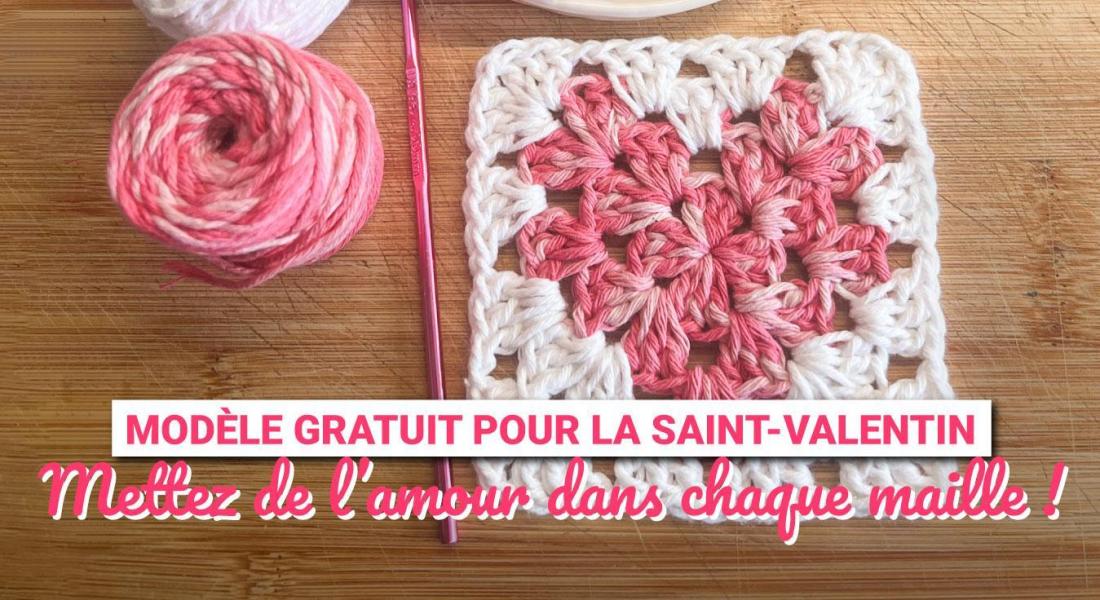 Amor en cada puntada: Patrón de crochet gratuito para un corazón de San Valentín