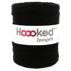 Zpagetti Cotton Yarn Black Stretch