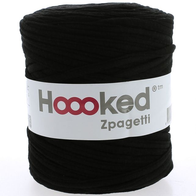 Zpagetti Cotton Yarn Black Intense