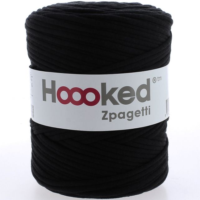 Zpagetti Cotton Yarn Black Vanilla