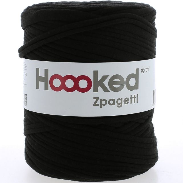 Zpagetti Cotton Yarn Black Car