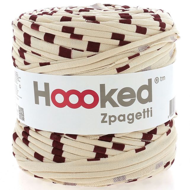 Zpagetti Cotton Yarn Wine Stripes