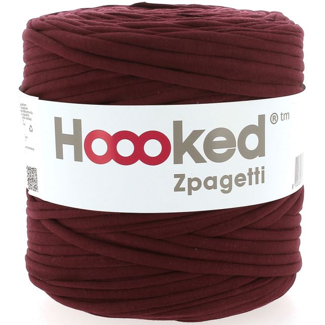 Zpagetti Cotton Yarn Burgundy Wine