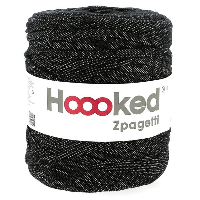 Zpagetti Cotton Yarn Hearts To Black