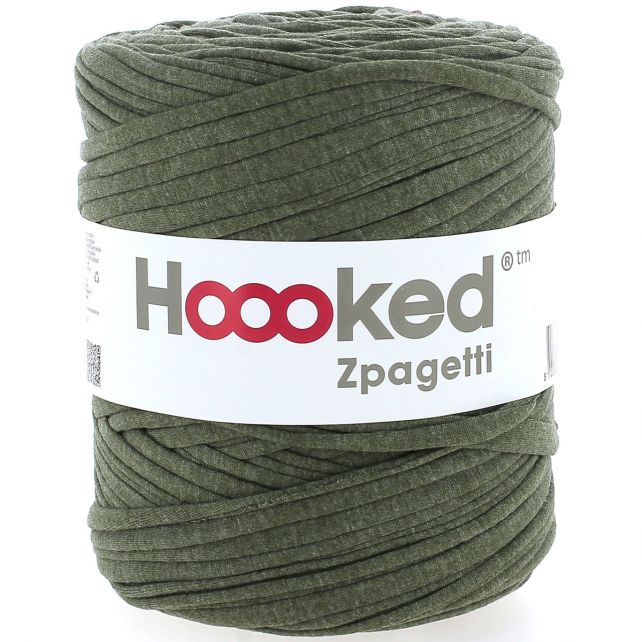 Zpagetti Cotton Yarn Olive Cube