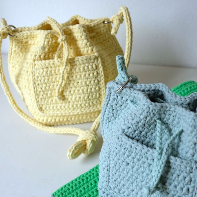 DIY Kit de Crochet – Bolso de hombro Bullea